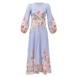 Zimmermann Blue Floral Dress